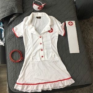 NWT Music Legs Costume ER Nurse Outfit